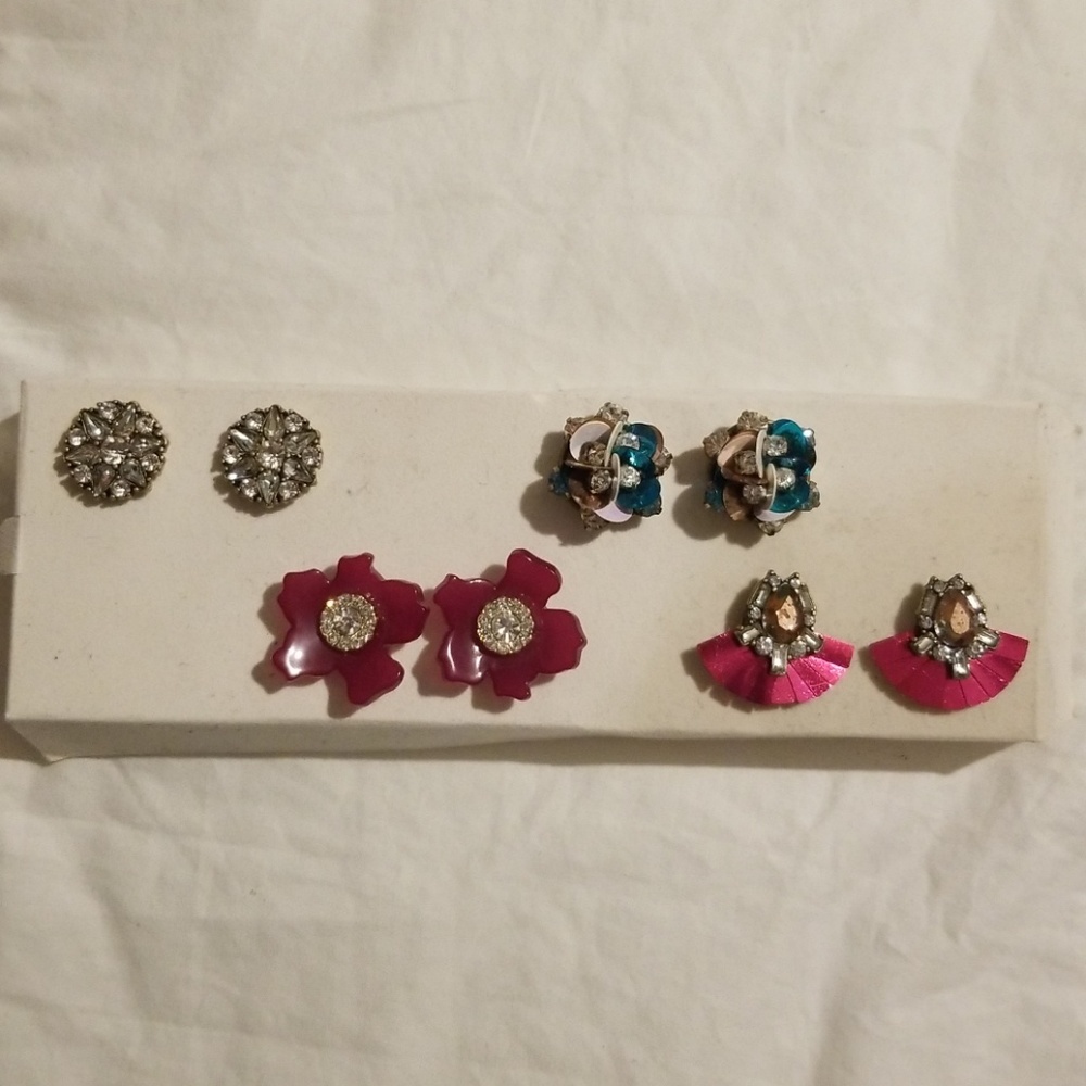 Bauble bar 4 earrings Set